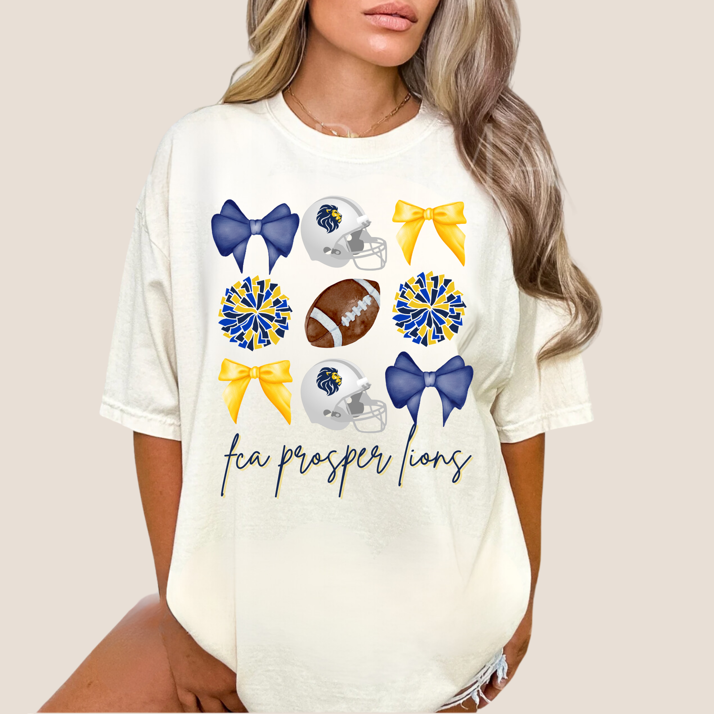 FCA Lions Cheer/Football Tee