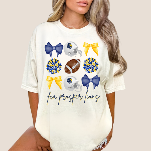 FCA Lions Cheer/Football Tee