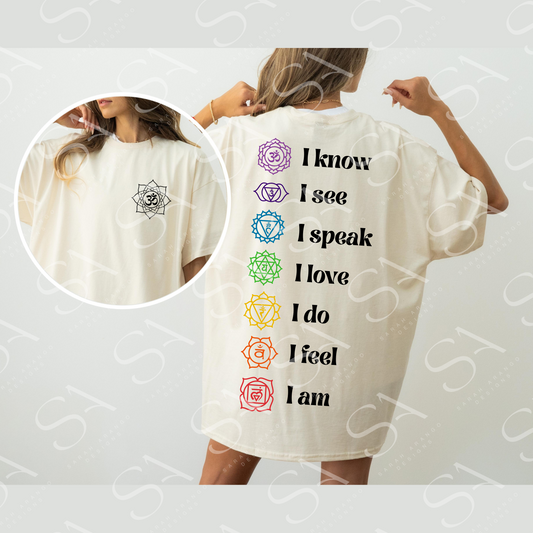 CHARKA & OM TEE