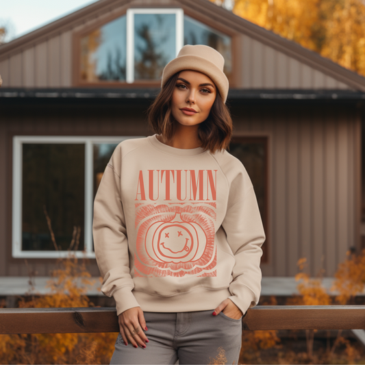 NIRVANA INSPIRED AUTUMN SWEATSHIRT