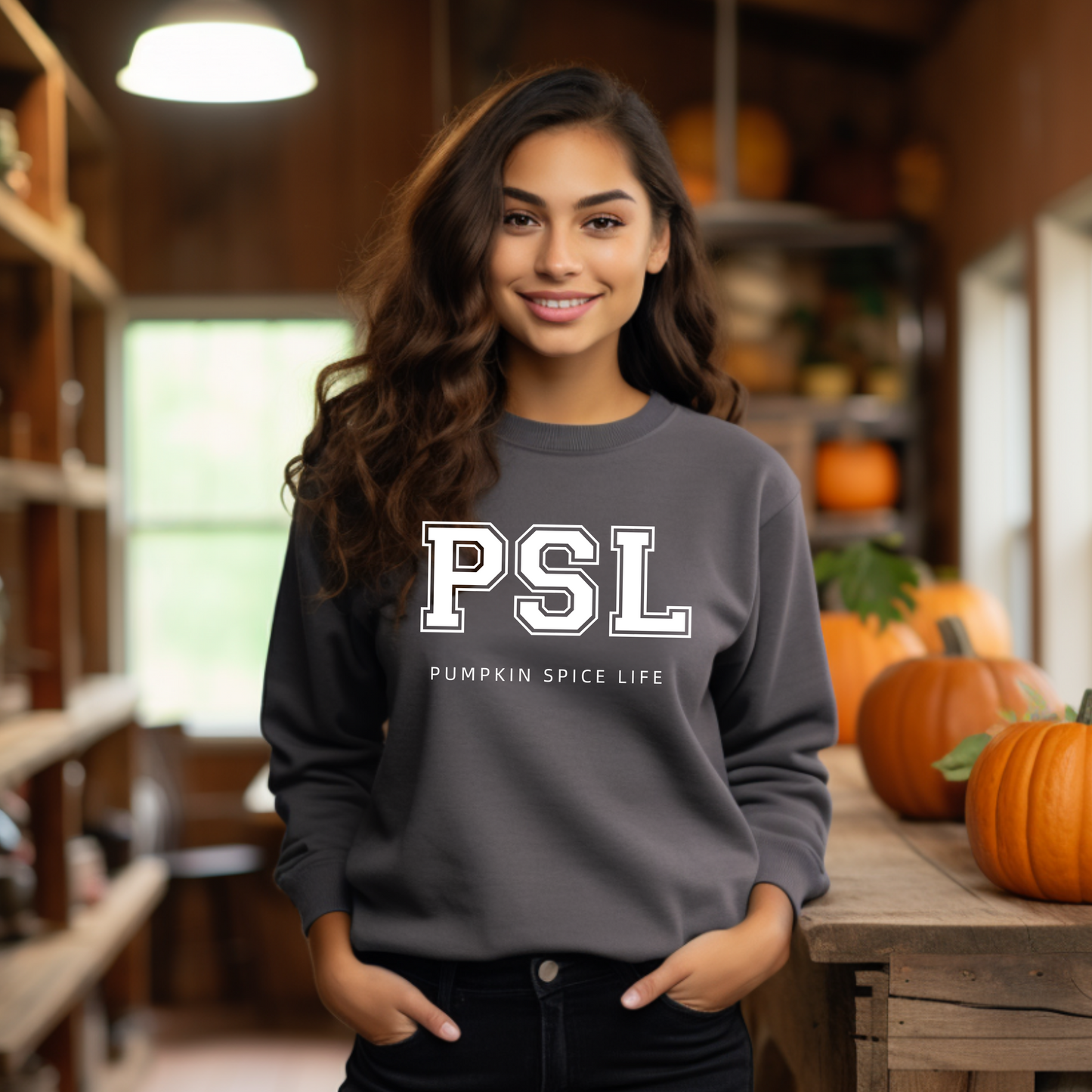 PUMPKIN SPICE LIFE SWEATSHIRT