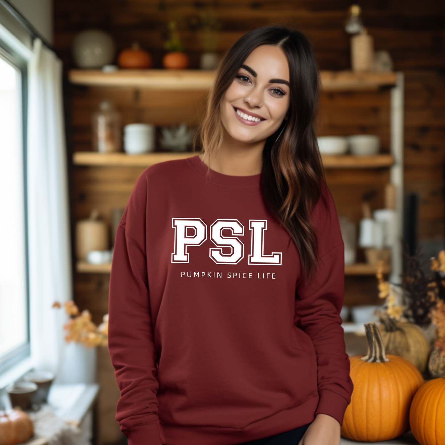 PUMPKIN SPICE LIFE SWEATSHIRT